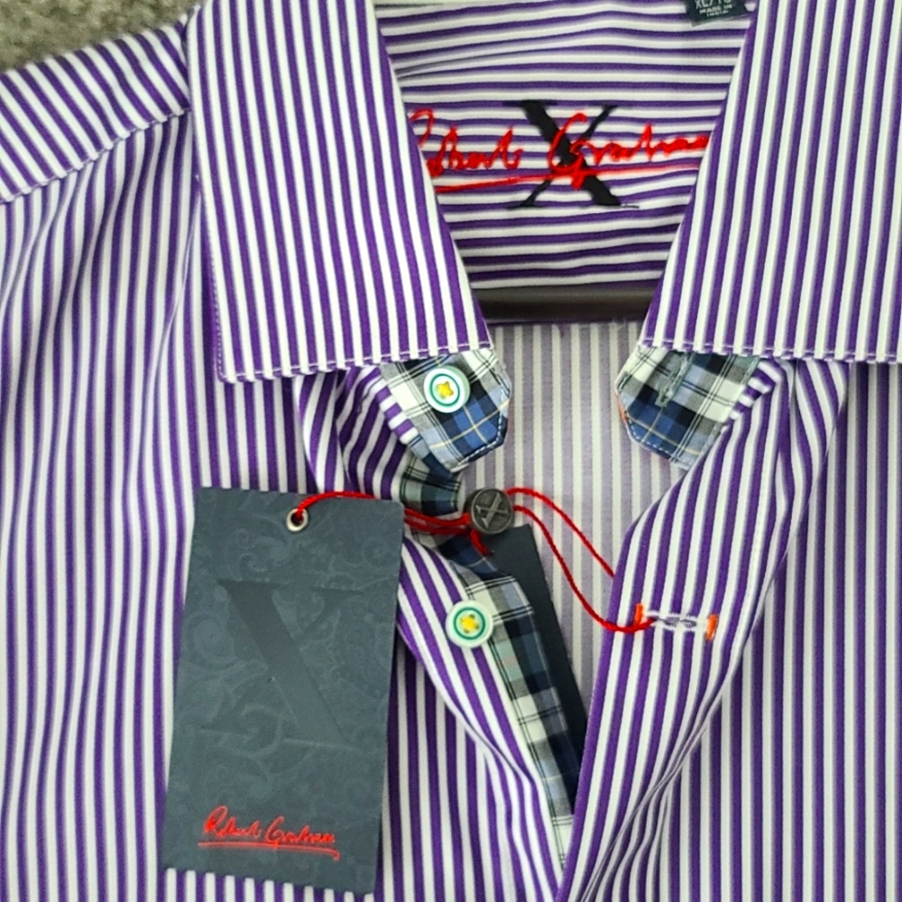 Robert Graham XL long sleeve mens shirt